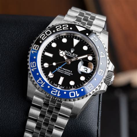 used rolex bat man gmt ii|Rolex Batman 2023.